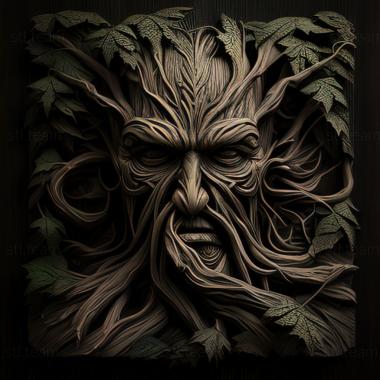 3D model Swamp Thing (STL)